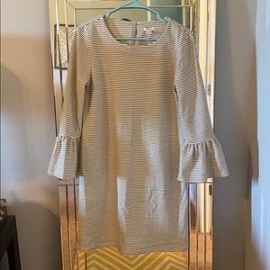 JCrew Striped Shift Dress